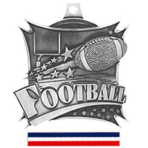 SILVER MEDAL/(RWB) RED WHITE & BLUE RIBBON