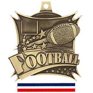 GOLD MEDAL/(RWB) RED WHITE & BLUE RIBBON