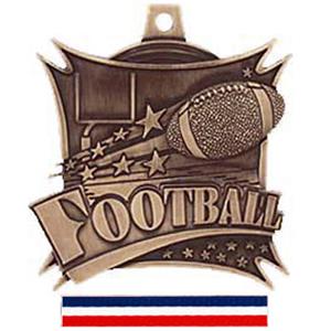 BRONZE MEDAL/(RWB) RED WHITE & BLUE RIBBON