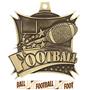 Hasty Awards Xtreme Football Medal M-701F