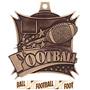 Hasty Awards Xtreme Football Medal M-701F