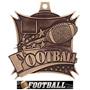 Hasty Awards Xtreme Football Medal M-701F