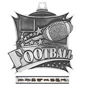 Hasty Awards 2.5" Xtreme Football Medal M-701F Hasty Awards 2.5" Xtreme Football Medal M-701F