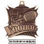 Hasty Awards Xtreme Football Medal M-701F