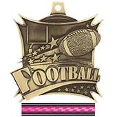 Hasty Awards 2.5" Xtreme Football Medal M-701F Hasty Awards 2.5" Xtreme Football Medal M-701F