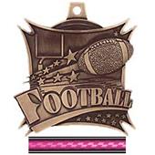 Hasty Awards 2.5" Xtreme Football Medal M-701F Hasty Awards 2.5" Xtreme Football Medal M-701F