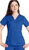 Adar PopStretch Women's Jr Fit TaskWear Scrub Top