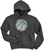 Image Sport Basketball Glitter Ball Hoodie