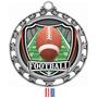 Hasty Awards Football Star Medal Insert M-4401
