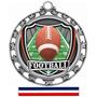 Hasty Awards Football Star Medal Insert M-4401