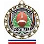 Hasty Awards Football Star Medal Insert M-4401