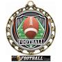Hasty Awards Football Star Medal Insert M-4401
