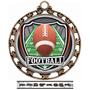 Hasty Awards Football Star Medal Insert M-4401