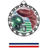 Hasty Awards 2.5" Football Medals M-4401