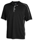 Vos Sports Polyester Polo Shirt with Piping Vos Sports Polyester Polo Shirt with Piping