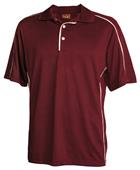 Vos Sports Polyester Polo Shirt with Piping Vos Sports Polyester Polo Shirt with Piping