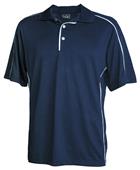 Vos Sports Polyester Polo Shirt with Piping