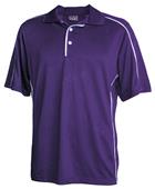 Vos Sports Polyester Polo Shirt with Piping Vos Sports Polyester Polo Shirt with Piping
