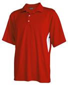 Vos Sports Polyester 3-Button Placket Polo Shirt