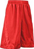 Vos Sports Polyester Mesh Shorts with Piping