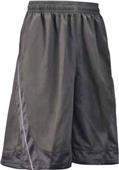Vos Sports Polyester Mesh Shorts with Piping