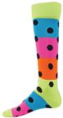 Red Lion Rainbow Dots Knee High Socks Red Lion Rainbow Dots Knee High Socks