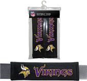 BSI NFL Minnesota Vikings 2 Pack Seat Belt Pads BSI NFL Minnesota Vikings 2 Pack Seat Belt Pads