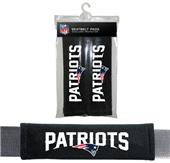 BSI NFL New England Patriots 2 Pack Seat Belt Pads BSI NFL New England Patriots 2 Pack Seat Belt Pads