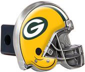 NFL Green Bay Packers Metal Helmet Hitch Cover NFL Green Bay Packers Metal Helmet Hitch Cover