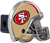 NFL San Francisco 49er's Metal Helmet Hitch Cover NFL San Francisco 49er's Metal Helmet Hitch Cover