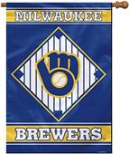 MLB Milwaukee Brewers 28" x 40" House Banner