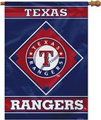 MLB Texas Rangers 28" x 40" House Banner MLB Texas Rangers 28" x 40" House Banner
