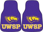 Fan Mats U of Wisconsin-Stevens Point Car Mat Set