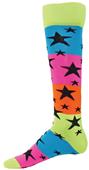 Red Lion Rainbow Stars Knee High Socks Red Lion Rainbow Stars Knee High Socks