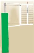 Bison Centerline Carbon Fiber Volleyball System Bison Centerline Carbon Fiber Volleyball System