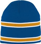 Augusta Sportswear Striped Knit Beanie Augusta Sportswear Striped Knit Beanie