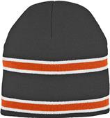 Augusta Sportswear Striped Knit Beanie Augusta Sportswear Striped Knit Beanie