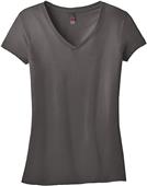 District Juniors Vintage Wash V-Neck Tee Shirts
