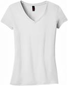 District Juniors Vintage Wash V-Neck Tee Shirts