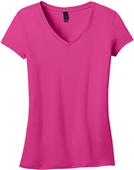 District Juniors Vintage Wash V-Neck Tee Shirts