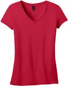 District Juniors Vintage Wash V-Neck Tee Shirts