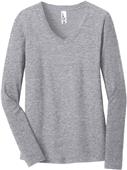 District Juniors Long Sleeve V-Neck Concert Tee