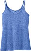 District Juniors Microburn Double V Tank Top Shirt