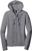 District Juniors Lightweight Jersey Zip Hoodie
