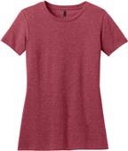 District Made Ladies Perfect Blend Crew Tee Shirt