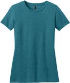 District Made Ladies Perfect Blend Crew Tee Shirt