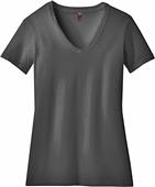 District Made Ladies Perfect Blend V-Neck Tee
