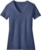 District Made Ladies Perfect Blend V-Neck Tee