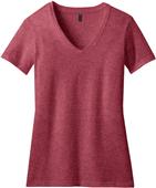 District Made Ladies Perfect Blend V-Neck Tee
