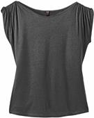 District Made Ladies Gathered Shoulder Tee Shirt